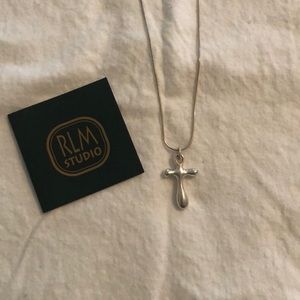 RLM Studio Sterling Silver Cross Necklace